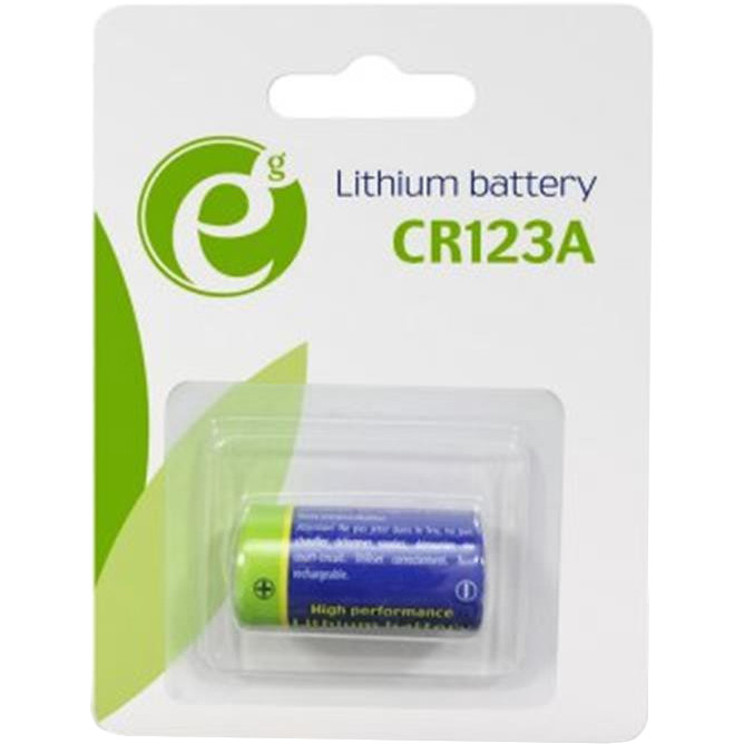 EnerGenie CR123A bat(3B) Lithium 1шт (EG-BA-CR123-01) - зображення 1