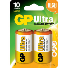 GP Batteries D bat Alkaline 2шт Ultra (13AU-U2)