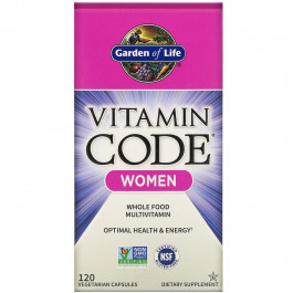 Garden of Life Vitamin Code Women Capsules 120 caps /30 servings/