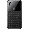 Baseus Glass & Weaving iPhone XR Black (WIAPIPH61-BL01) - зображення 1