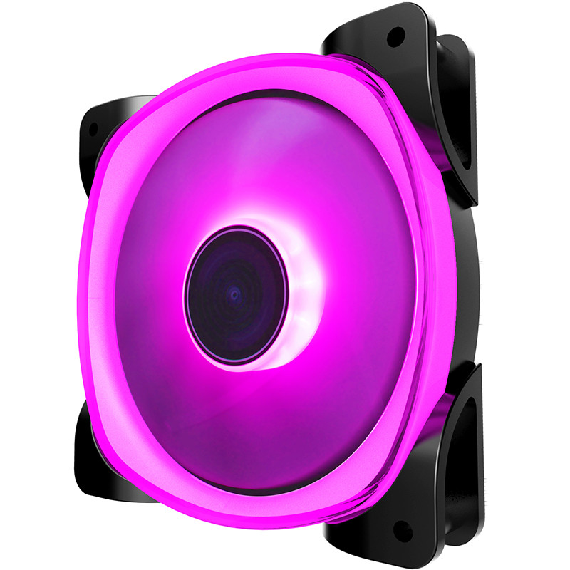 QUBE FR-701 120mm Black RGB - зображення 1