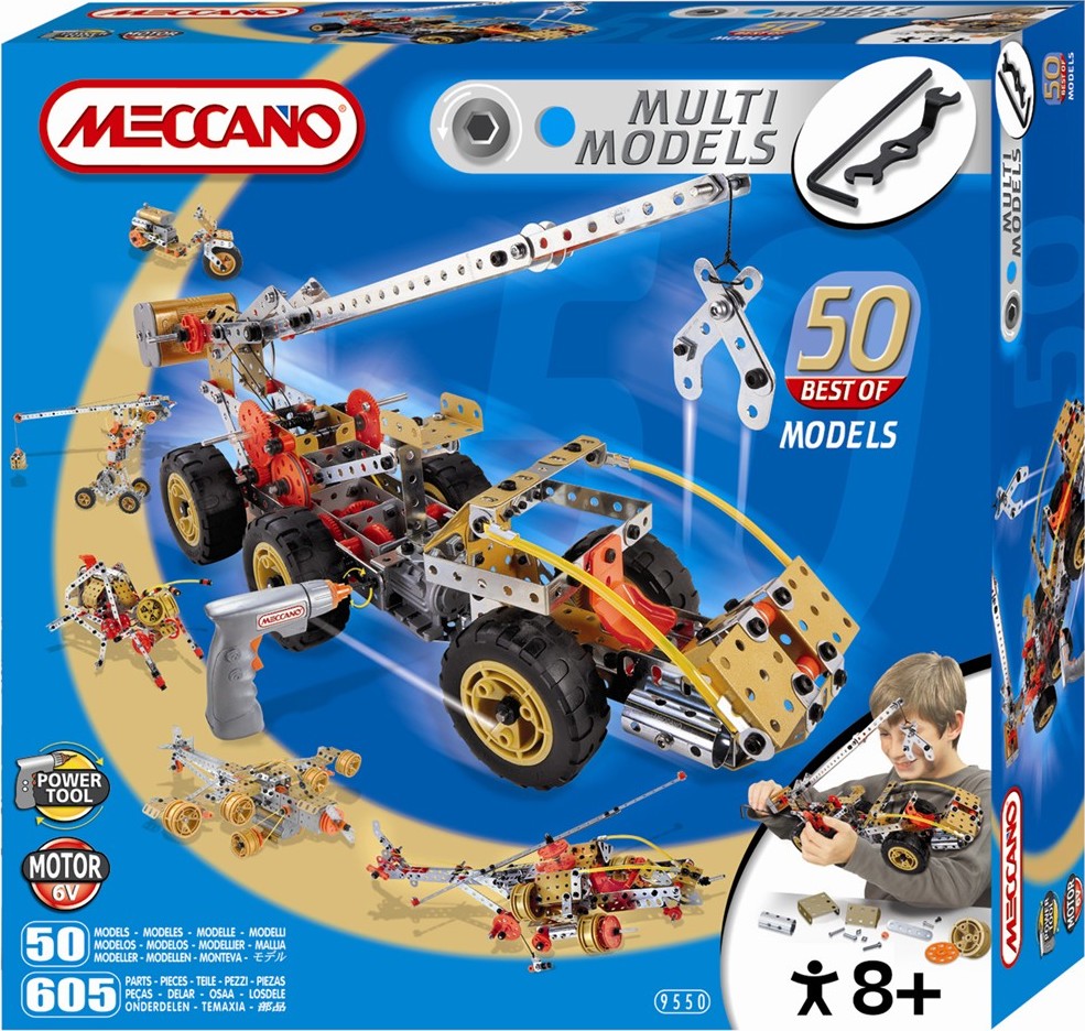 Meccano Multi Models Набор с 50 моделей 839550 - зображення 1