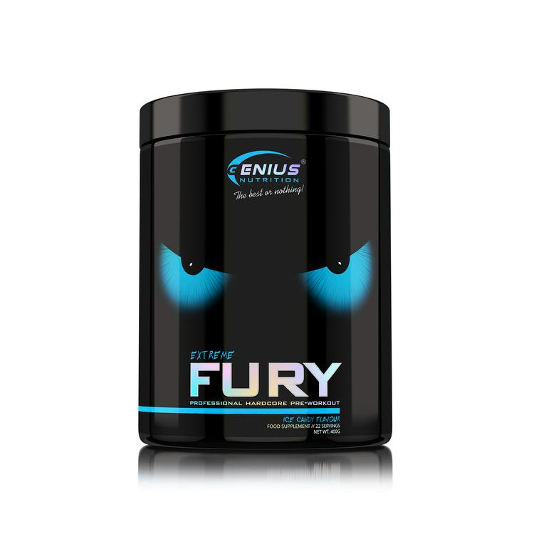 Genius Nutrition Fury Extreme 400 g /22 servings/ Ice Candy - зображення 1