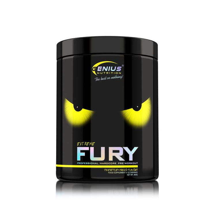 Genius Nutrition Fury Extreme 400 g /22 servings/ Pineapple Mango - зображення 1