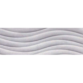 Ceramika Konskie Плитка Ceramika Konskie Milano soft grey wave 25x75