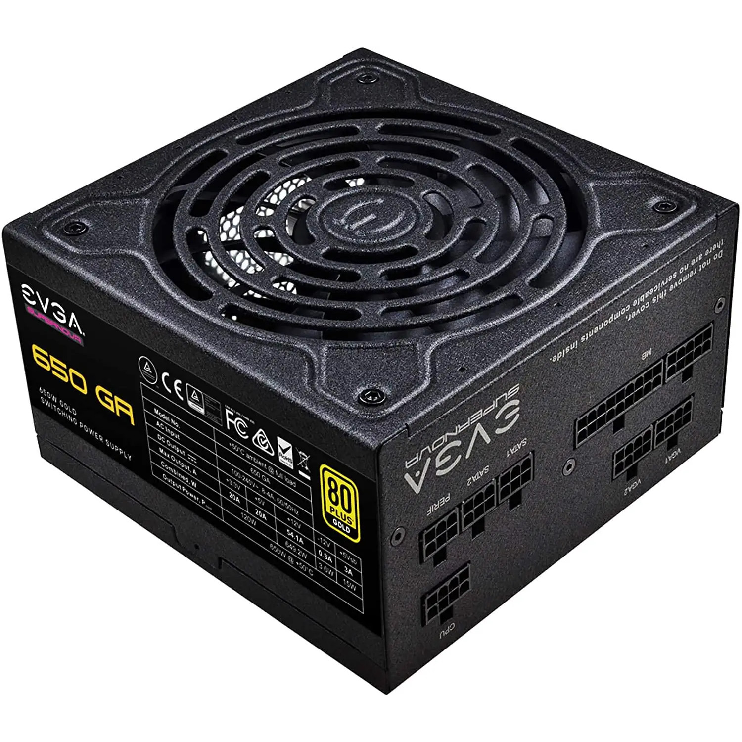 EVGA SuperNova 650 GA (220-GA-0650-X1) - зображення 1