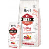 Brit Fresh Beef Pumpkin Puppy Large Growth & Joints 12 кг 170991/530755 - зображення 1