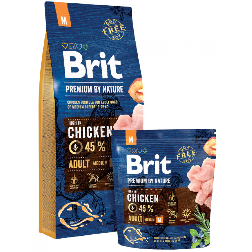 Brit Premium Adult M 15 кг 170818/6376 - зображення 1