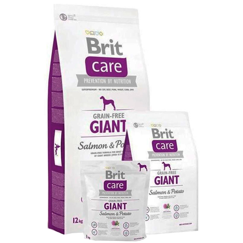 Brit Care Grain-free Giant Salmon & Potato 12 кг 132730 /0221 - зображення 1