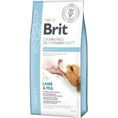 Brit Veterinary Diet Dog Obesity 12 кг 170940/8066 - зображення 1