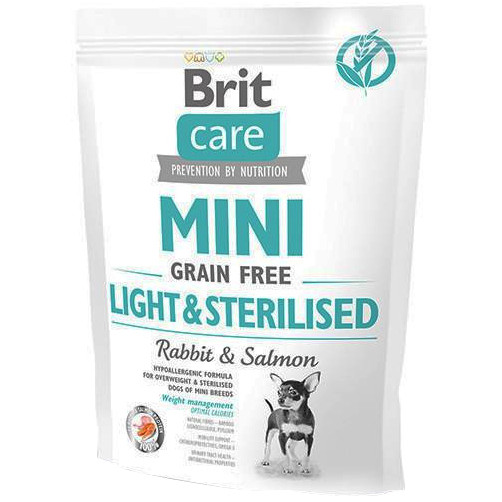 Brit Care Grain-free Mini Light&Sterilised - зображення 1