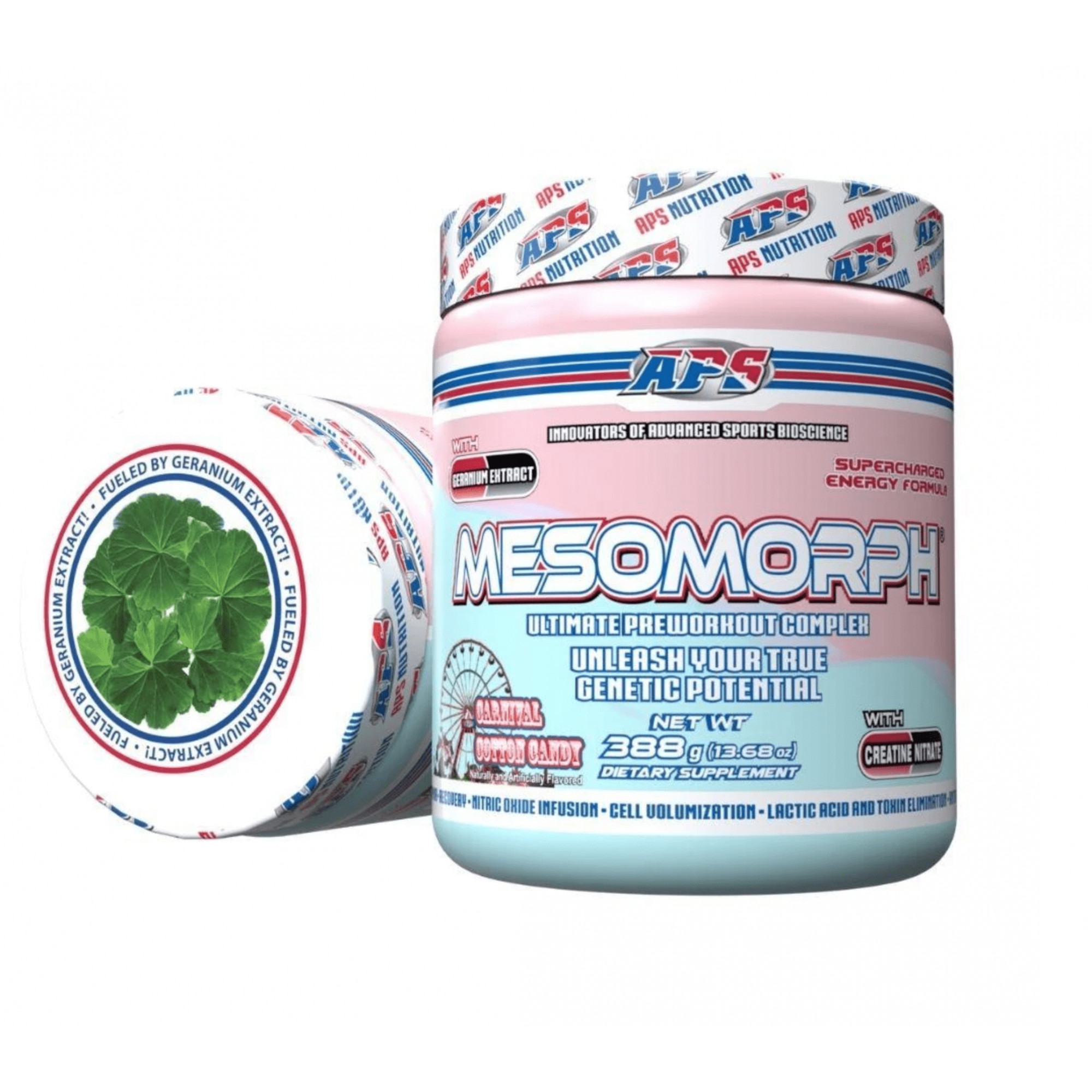 APS Mesomorph 388 g /25 servings/ Carnival Cotton Candy - зображення 1
