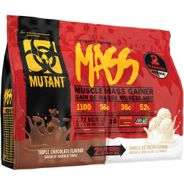 Mutant Mass Dual Chamber 2720 g /10 servings/ Triple Chocolate & Vanilla Ice Cream