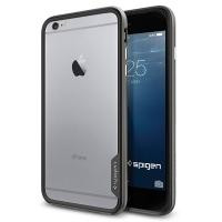 Spigen iPhone 6 Plus Neo Hybrid EX Case Metal Slate SGP11056