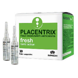 Farmagan Лосьйон для стимулювання зростання волосся в ампулах  Placentrix Fresh Tonic Action, 10 шт. - 7,5 мл