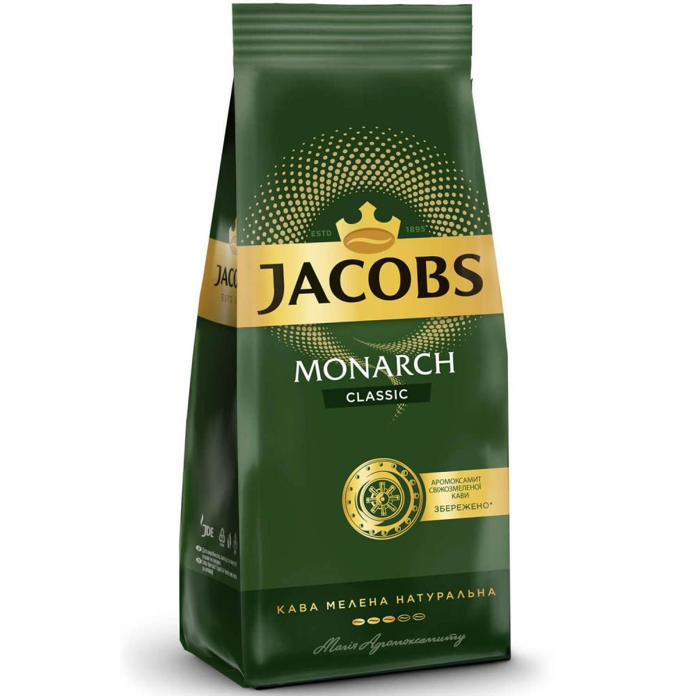 Jacobs Monarch Classic молотый 450 г (8714599101872) - зображення 1