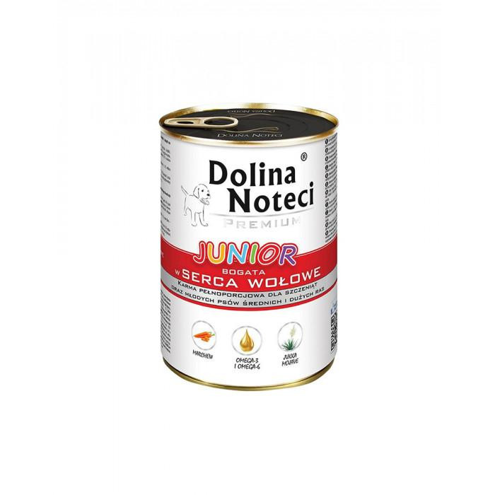 Dolina Noteci Premium Beef Hearts Puppy 400 г (DN343-300403) - зображення 1