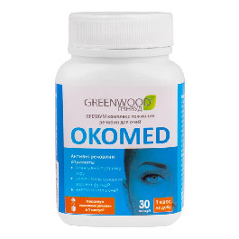 Greenwood БАД "ОкоМед", 600 мг, 30 капсул,