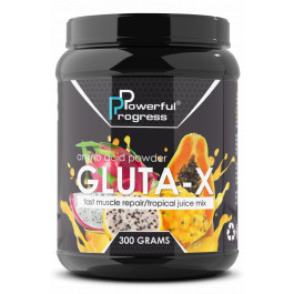   Powerful Progress Gluta-X 300 g /30 servings/ Tropical Juice Mix