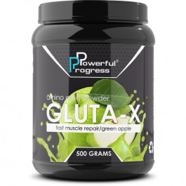 Powerful Progress Gluta-X 500 g /50 servings/ Green Apple