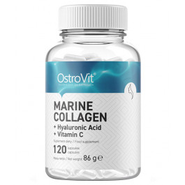 OstroVit Marine Collagen with Hyaluronic Acid and Vitamin C 120 caps /30 servings/
