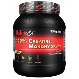 BiotechUSA 100% Creatine Monohydrate 300 g /60 servings/ Unflavored