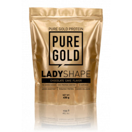 Pure Gold Protein Lady Shape 450 g /15 servings/ Chocolate Cake