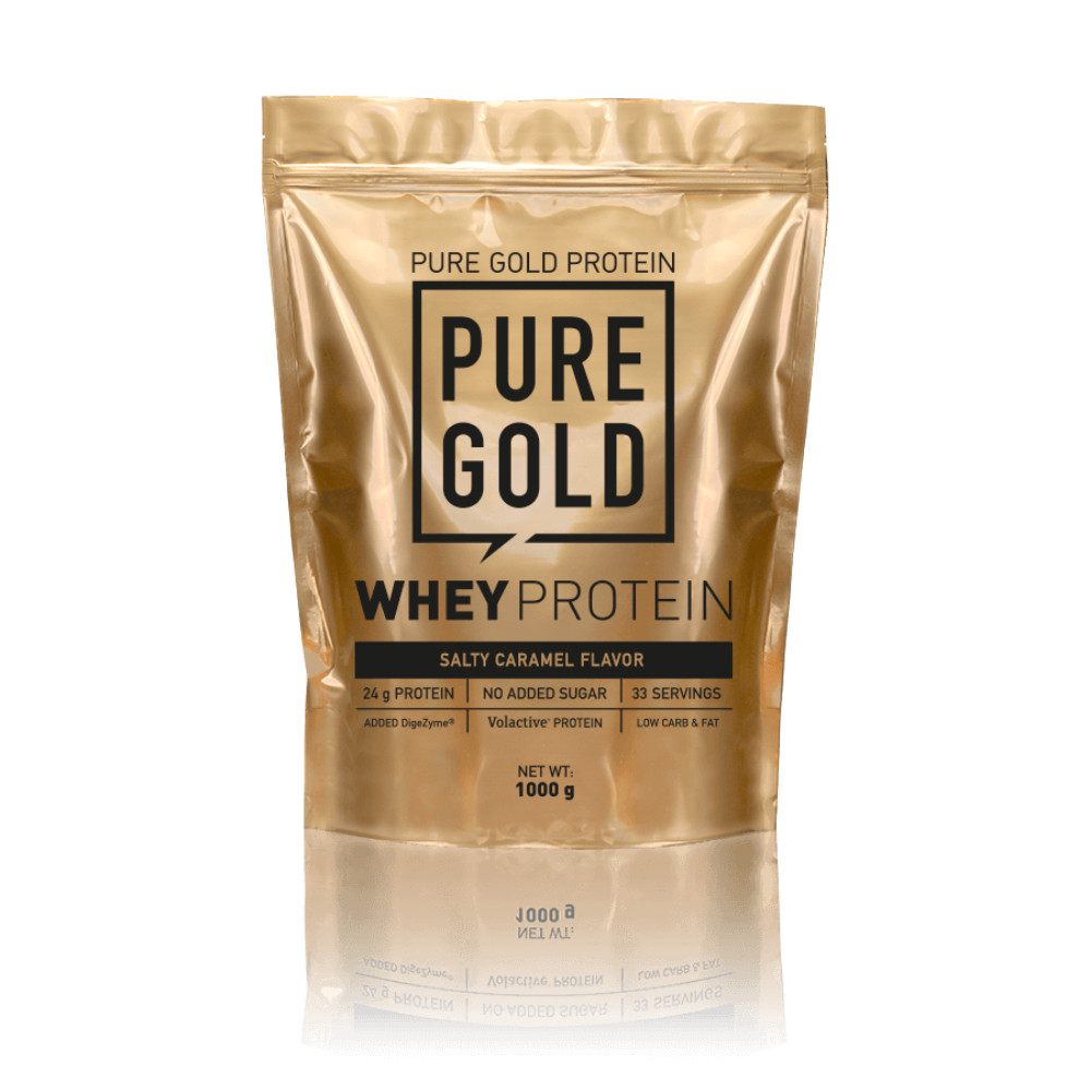 Pure Gold Protein Whey Protein 1000 g /33 servings/ Salty Caramel - зображення 1