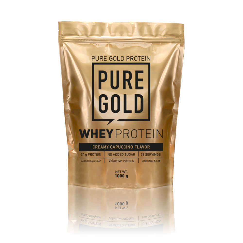 Pure Gold Protein Whey Protein 1000 g /33 servings/ Creamy Cappuccino - зображення 1