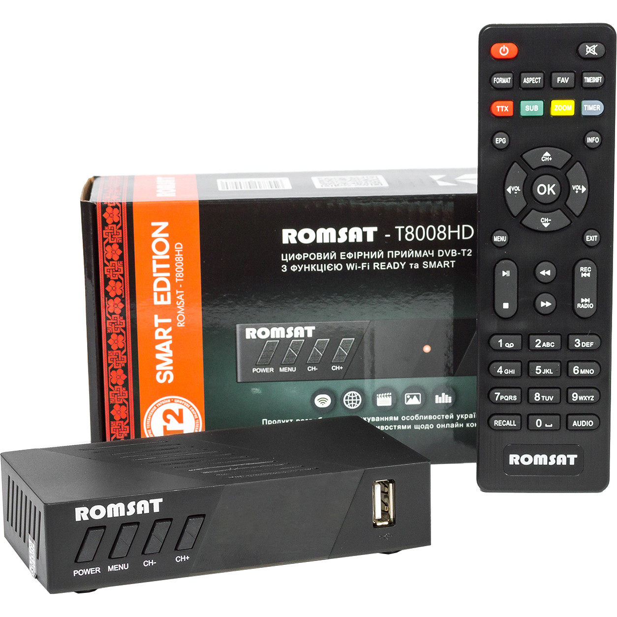 Romsat T8008HD - зображення 1