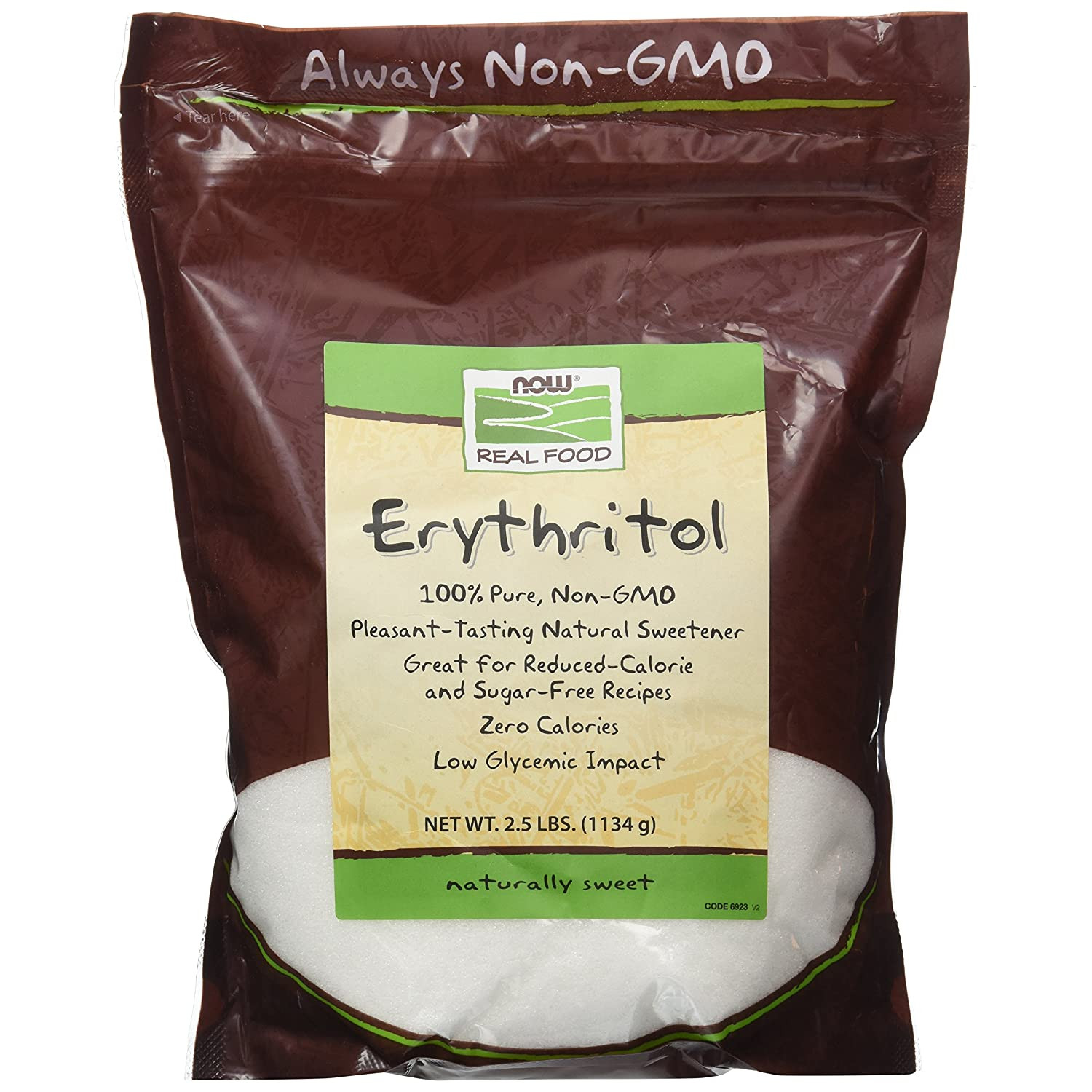 Now Erythritol 1134 g /142 servings/ Naturally Sweet - зображення 1