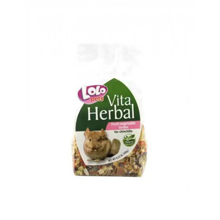 Lolo Pets Herbal Комора овочів і фруктів для шиншил 100 г (LO-74122) - зображення 1