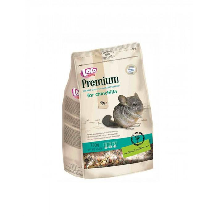 Lolo Pets Premium Повнораціонний корм для шиншили 750 г (LO-70162) - зображення 1