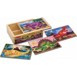   Melissa&Doug Динозавры 4 в 1 (MD3791)