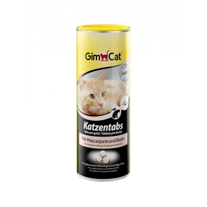 GimCat Katzentabs Mascarpone & Biotion 710 табл (G-408064) - зображення 1