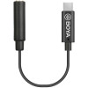 BOYA USB-C - mini-jack 3.5 mm Black (BY-K4) - зображення 1