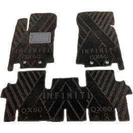 AVTO-TEX Текстильные коврики в салон Infiniti JX/QX60 2012- 5 мест (AVTO-Tex)
