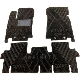   AVTO-TEX Текстильные коврики в салон Infiniti JX/QX60 2012- 5 мест (AVTO-Tex)