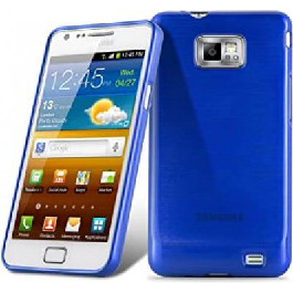 MobiKing Samsung I9100 Silicon Case Blue (37173)
