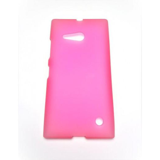 MobiKing Nokia 730 Silicon Case Pink (37108) - зображення 1