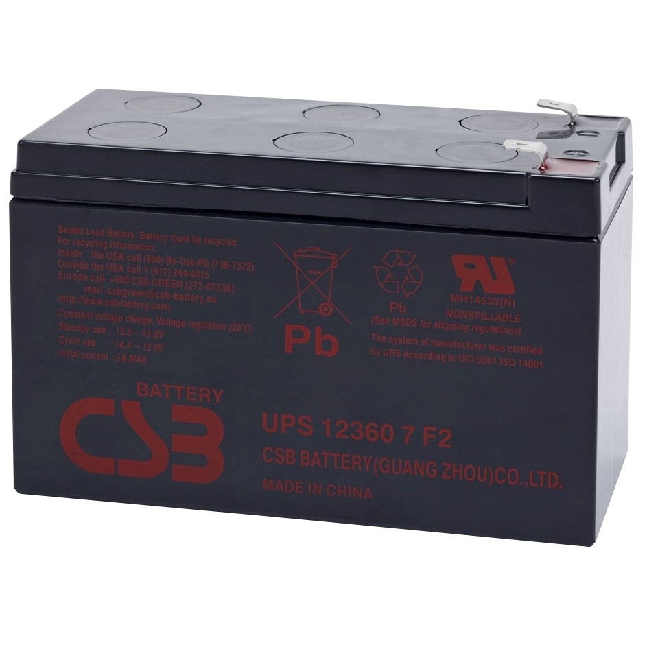 CSB Battery UPS123607 - зображення 1