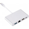 Dynamode MultiPort USB 3.1 Type-C to HDMI + RJ45 (MULTIPORT USB 3.1 TYPE-C TO HDMI-RJ45) - зображення 1