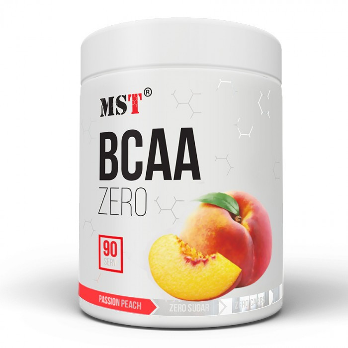 MST Nutrition BCAA Zero 540 g /90 servings/ Peach - зображення 1