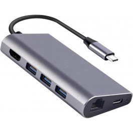 Dynamode USB 3.1 Type-C to HDMI (DOCK-USB-TYPEC-HDMI-USB3.0-RJ45)