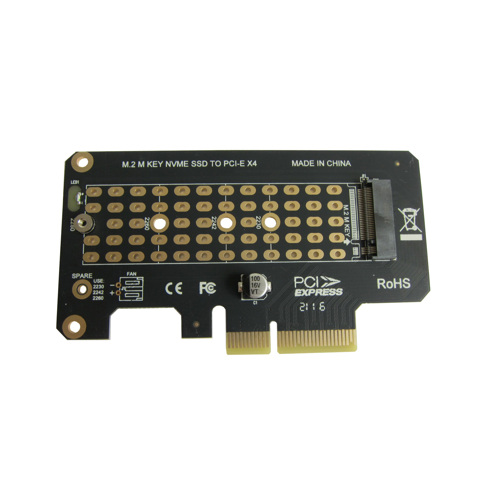 Dynamode PCI-Ex4- M.2 M-key - зображення 1