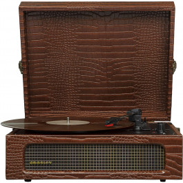 Crosley Voyager Brown Croc (CR8017A-BR)