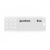 GOODRAM 8 GB UME2 White (UME2-0080W0R11) - зображення 1