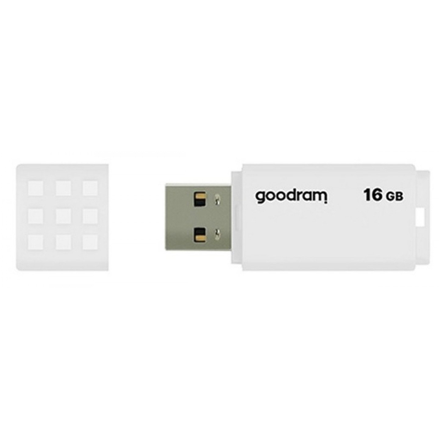 GOODRAM 16 GB UME2 White (UME2-0160W0R11) - зображення 1