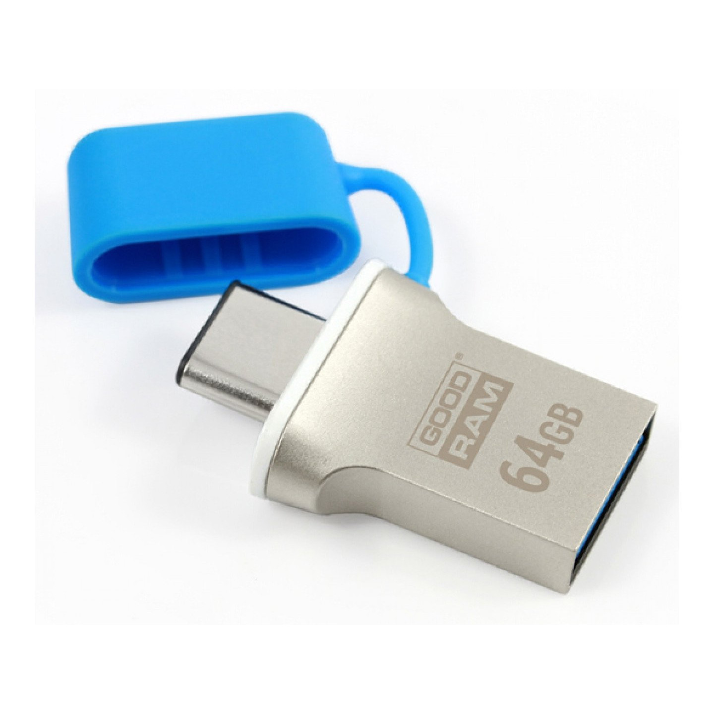 GOODRAM 64 GB ODD3 Type-C, USB3.0 BLUE (ODD3-0640B0R11) - зображення 1