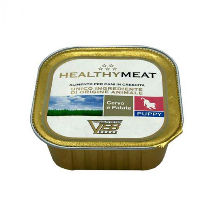 Healthy Meat dog pate venison and potatoes puppy 150 г (8015912503671) - зображення 1